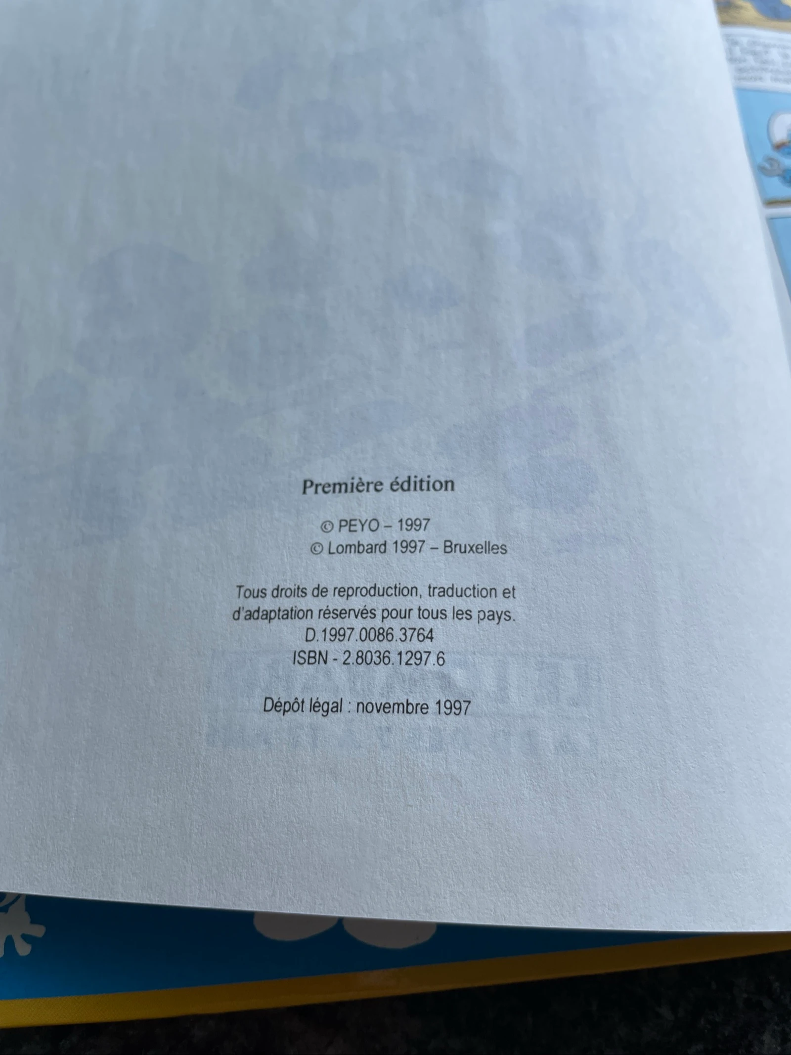 Bd Schtroumpferies volume 3 / EO / le lombard – photo 3